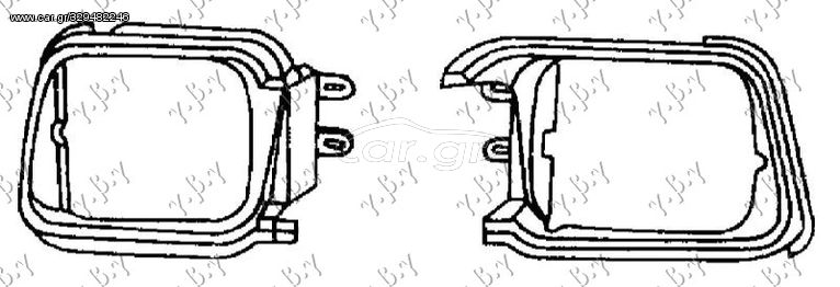 ΣΤΕΦΑΝΙ ΦΑΝΟΥ για HONDA CIVIC SEDAN-H/B 82-83