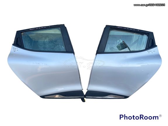 RENAULT CLIO 2012-2019 ΜΕΤΑΧΕΙΡΙΣΜΕΝΑ ΑΝΤΑΛΛΑΚΤΙΚΑ ( πόρτα καμπίνας επιβατών πίσω δεξιά )