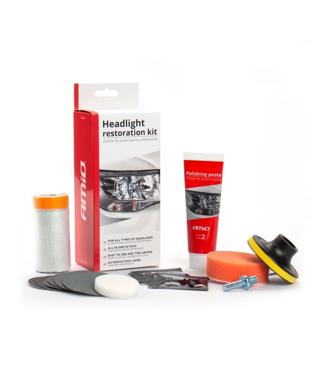 ΚΙΤ ΞΕΘΑΜΠΩΜΑΤΟΣ / ΓΥΑΛΙΣΜΑΤΟΣ ΦΑΝΑΡΙΩΝ RESTORATION KIT