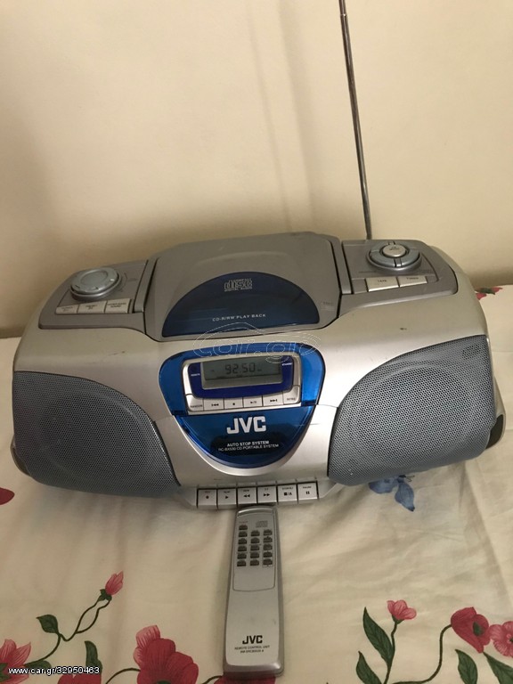 JVC ΡΑΔΙΟΚΑΣΕΤΟΦΩΝΟ-CD