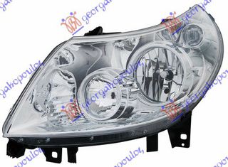 Φανος Εμπρος Ηλεκτρικος (H7/H1) (Ε) (DEPO) Αριστερα Peugeot Boxer 06-14 - 020105132