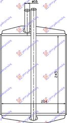 Ψυγειο Καλοριφερ (BR) (245x210x16) Ford Fiesta 96-99 - 053006500
