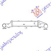 Ψυγειο INTER.2,0-2,2-2,7 CDi(56x113x50) Mercedes E Class (W210) 96-99 - 053206200