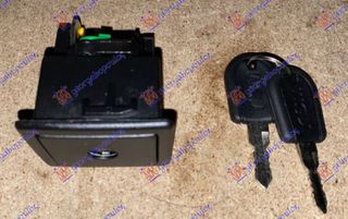 Αφαλος Πορτας 5ης Με Κλειδια Renault Clio 90-94 - 073607240