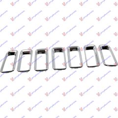Διακοσμητικα Μασκας Χρωμιο (7 ΤΜΧ) Jeep Compass 11-16 - 176004600