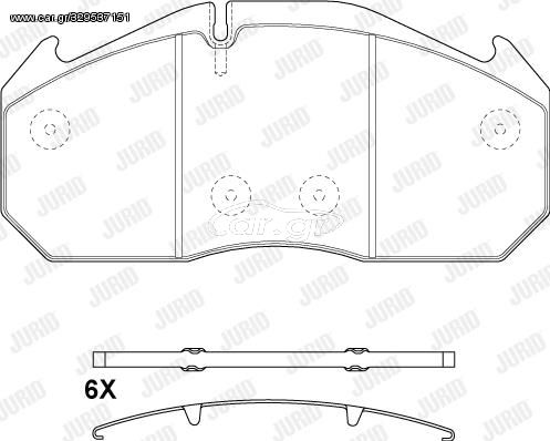 ΔΙΣΚΟΦΡΕΝΑ SETRA για MERCEDES-BENZ O 404