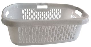ΚΑΛΑΘΙ ΠΛΥΜΕΝΩΝ ΤΡΥΠΗΤΟ 35L ΛΕΥΚΟ 62.8x41x24cm CYCLOPS 00310649Λ