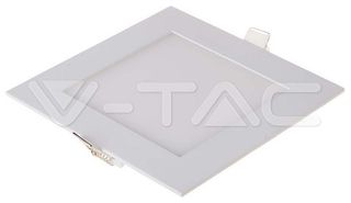 V-TAC LED Πάνελ Premium 12W Downlight Square 3000K