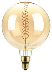 V-TAC Λάμπα LED E27 G200 Filament 8W θερμό λευκό 1800K γυαλί amber dimmable SKU: 217462