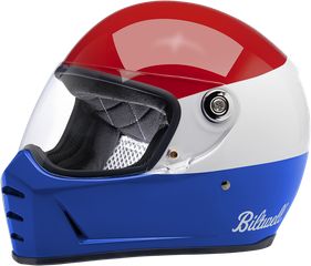 ΚΡΑΝΟΣ FULL FACE BITWELL Lane Splitter Blue, Red, White