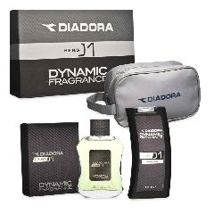 Diadora Dynamic 01 For Men Σετ - EDT 100ml, Shower Gel 250ml & Cosmetic Bag