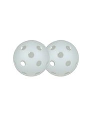 Stiga floorball balls white 2 pieces 79217002