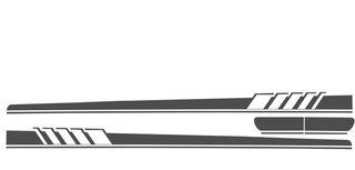 Αυτοκόλλητο Βινυλίου Σκούρο Γκρι  κατάλληλο για MERCEDES C-Class C205 Coupe A205 Cabriolet (2014-) Σχέδιο C63