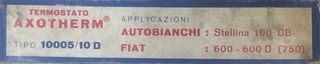 ΘΕΡΜΟΣΤΑΤΗΣ FIAT 600 BERLINA-D-FAMILIARE-FIAT 750 (SAVARA)-thumb-1