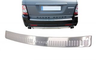 Rear Bumper Protector Sill Plate Foot Plate Aluminum Cover Range ROVER Sport L320 (Tailgate Boot Trim )