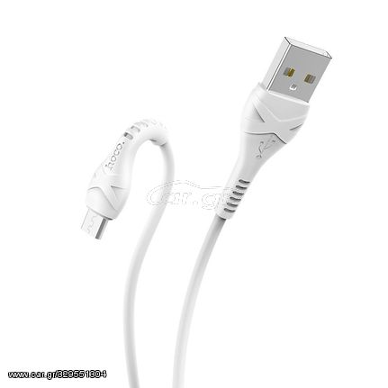 Καλώδιο Φόρτισης Και Μεταφοράς Δεδομένων USB Hoco X37 Για Micro-USB 2.4A 1m 1 Τεμάχιο