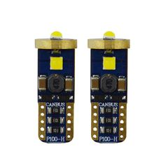 Λάμπες Led Τ10 12volt 3 Led Canbus Auto GS 600567 2 Τεμάχια-thumb-1