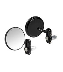 ΚΑΘΡΕΠΤΕΣ ΣΕ ΘΕΣΗ ΑΝΤΙΒΑΡΟΥ ΜΟΤΟ DERNIER 80mm 13-18mm ΜΑΥΡΟΙ -2 ΤΕΜ.