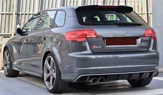 Spoiler οροφής κατάλληλο για AUDI A3 8P Sportback (2003-2012) RS Look -thumb-2