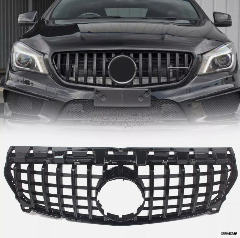 Μάσκα για Mercedes CLA C117 (2016-2018) Panamericana Design Full Black