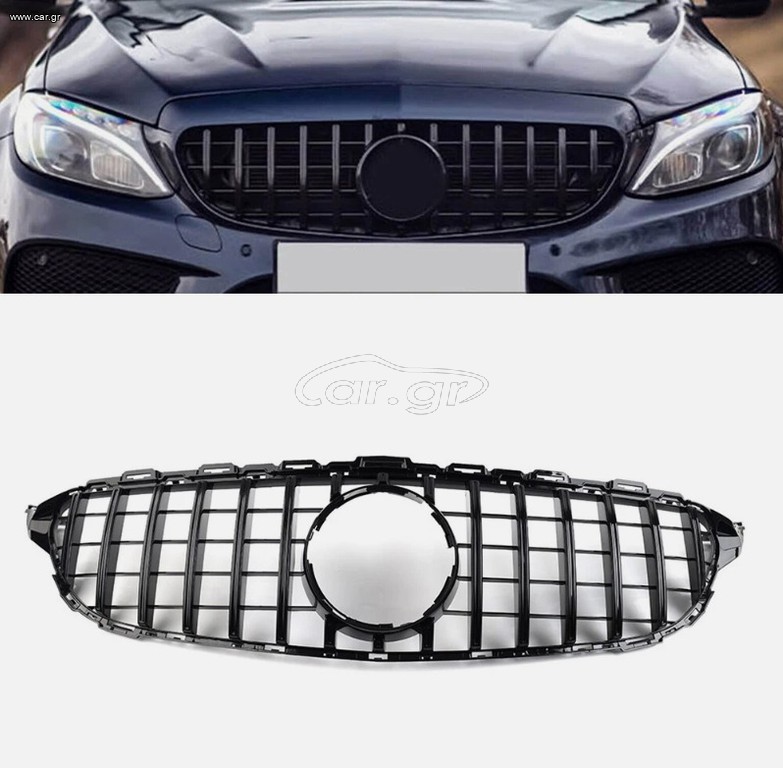 Μπροστινή μάσκα για Mercedes C-Class W205  (2014-2018) Panamericana