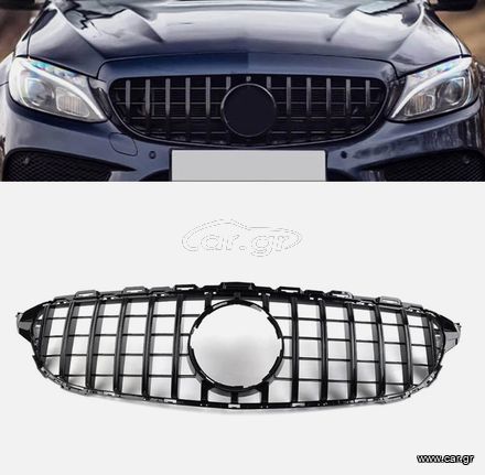 Μπροστινή μάσκα για Mercedes C-Class W205  (2014-2018) Panamericana