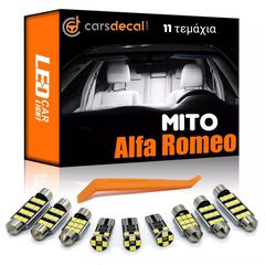 Alfa Romeo Mito Led Αναβάθμισης Φωτισμού Καμπίνας 