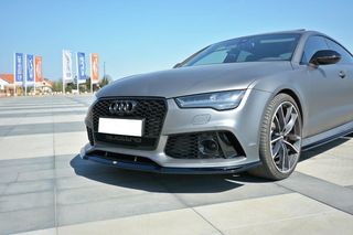 Μπροστινή μάσκα κατάλληλη για AUDI A7 4G Facelift (2015-2017) RS7 Design Piano Black