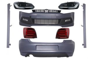 Body kit VW Polo 6R (2009-up) R-Line Design with Headlights and Taillights Full LED 