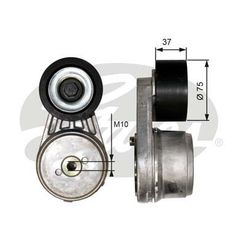 ΤΡΟΧΑΛΙΑ ΤΕΝΤΩΤΗΡΑ MS DAYCO  T38644 802178706409 4572002070 A4572002070