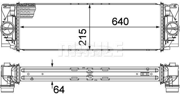 ΨΥΓΕΙΟ INTERCOOLER MERCEDES ΜΑΗLΕ-ΒΕΗR  CI368000P A9065010201 CI368000P 9065010201 A9065010201 2E0145804A