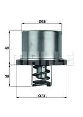 ΘΕΡΜΟΣΤΑΤΗΣ VOLVO 75°C MAHLE  THD175 0060.175.00 1661993 THD175 7403839110 3839110 8149175 0000000222730 222730 770662