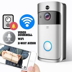 Wifi Κουδούνι Πόρτας με Κάμερα 1080P HD με Αισθητήρα Κίνησης Video Alarm Doorbell EKN-V5
