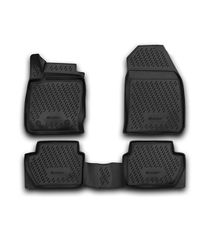 ΜΑΡΚΕ ΠΑΤΑΚΙΑ ΣΕ ΣΚΑΦΗ TPE ΛΑΣΤΙΧΟ ΓΙΑ FORD ECOSPORT 03/2014+  ΣΕ ΜΑΥΡΟ ΧΡΩΜΑ NOVLINE - 4 ΤΕΜ.