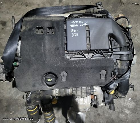 ΚΙΝΗΤΗΡΑΣ 9H06 1.6 HDi PEUGEOT 308 2008-2013 (EG)