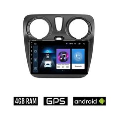 DACIA DOKKER (μετά το 2012) Android οθόνη αυτοκίνητου 4GB με GPS WI-FI (ηχοσύστημα αφής 9" ιντσών OEM Youtube Playstore MP3 USB Radio Bluetooth Mirrorlink εργοστασιακή, 4x60W, AUX) DA87-4GB