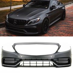 Μπροστινός προφυλακτήρας για Mercedes C-Class W205 (2014-2020) Facelift C63 Design