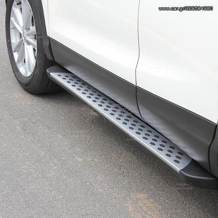 Πλαϊνά σκαλοπάτια (Side Steps) κατάλληλα για Nissan Qashqai SUV J11 (2014-2016)