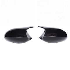Καπάκια Καθρεφτών Για Bmw 1 E87/E81/E82/E88, 3 E90, E91 05-08 / E92, E93 06-10 M3/M4 Look Μαύρο Γυαλιστερό -thumb-1
