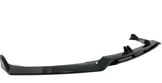 Μπροστινός προφυλακτήρας πρόσθετο Spoiler Lip(Νυχακι) κατάλληλο για Audi A4 B9 8W S-Line (2016-2018) Piano Black