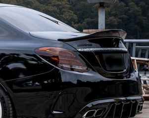 Spoiler για Mercedes C-Class W205 (2014-2020) Dynamic Sport Design Piano Black