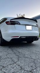 Aero Body Kit κατάλληλη για Tesla Model 3 (2017-up) Carbon Look
