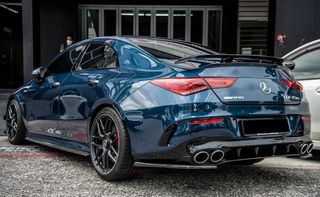 Πίσω διαχύτης για Mercedes CLA X118 Shooting Brake C118 Coupe Sport Line (2019-up)-thumb-5