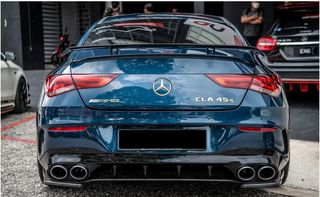 Πίσω διαχύτης για Mercedes CLA X118 Shooting Brake C118 Coupe Sport Line (2019-up)-thumb-6
