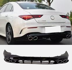 Πίσω διαχύτης για Mercedes CLA X118 Shooting Brake C118 Coupe Sport Line (2019-up)