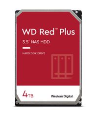 Western Digital Red Plus WD40EFPX internal hard drive 3.5" 4000 GB Serial ATA III