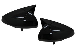 Καλύμματα καθρεπτών κατάλληλα για VW Polo Hatchback AW MK6 (2017-2020) Piano Black