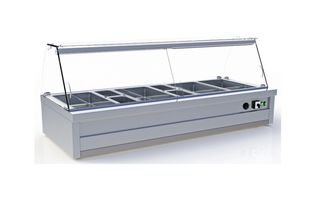 ΠΡΟΣΦΟΡΑ!!! ARTSTEEL BE-074-2 Θερμαινόμενη Βιτρίνα Bain Marie (επιτραπέζια) 