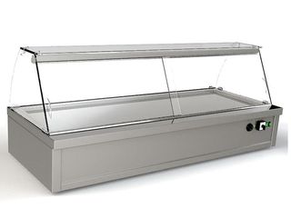 ΠΡΟΣΦΟΡΑ!!! ARTSTEEL TE-095-0 Θερμαινόμενη Βιτρίνα (επιτραπέζια) 