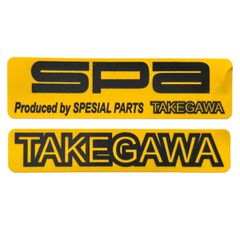 Αυτοκόλλητο TAKEKAWA κίτρινο